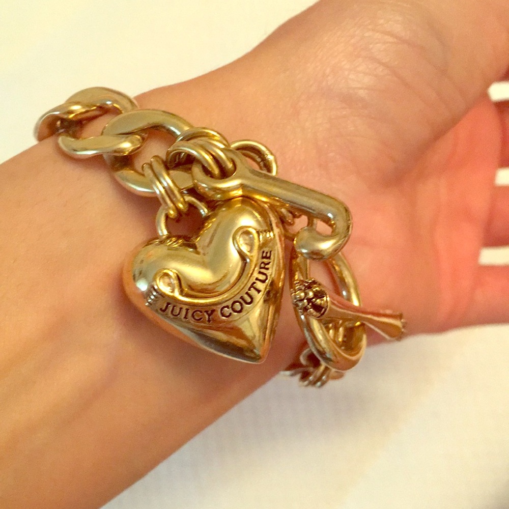 Juicy Couture vintage charm bracelet